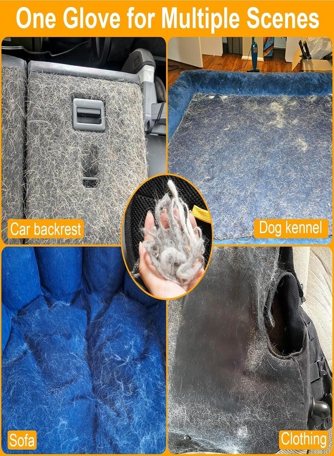 Bitrexup Cat Hair Brush Gloves Pet Shedding Glove Pet Hair Remover Tool for Cats Dogs | Pet Supplies | Dog Supplies | Grooming | Brushes, Combs & Rakes - Image 2